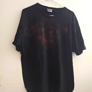 Hustler Hollywood Black Graphic Tee‎